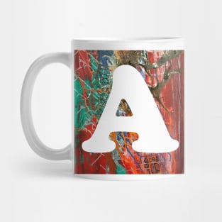 Alphabeth, letter A Mug